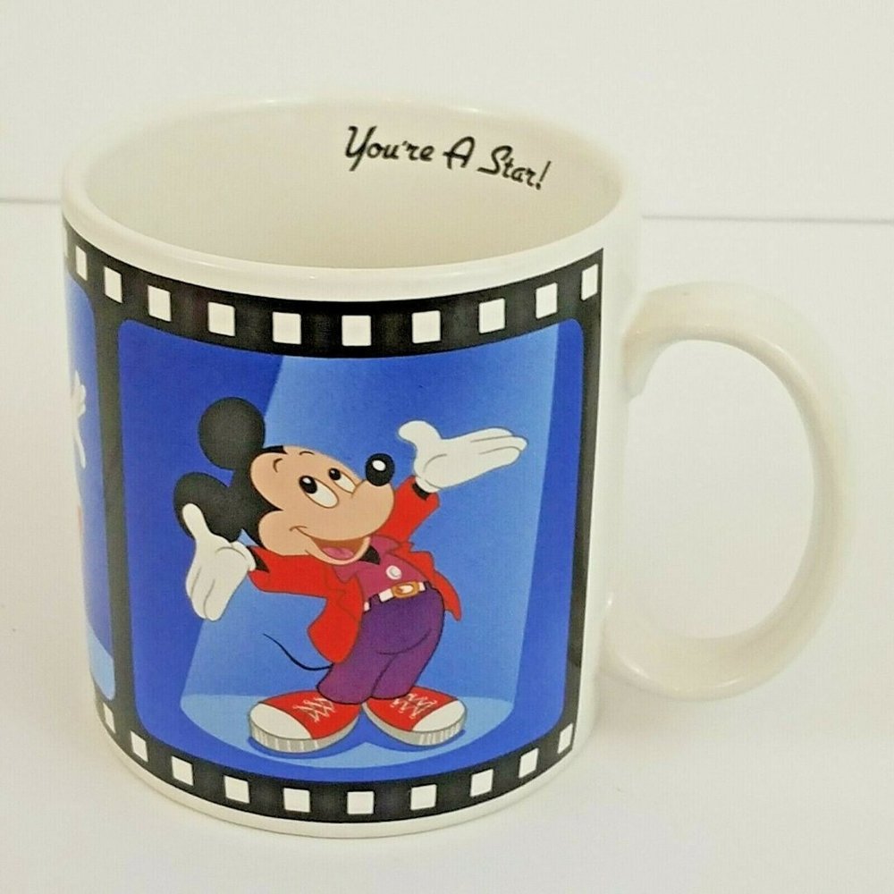 Vintage Disney Mickey Mouse Applause Mug